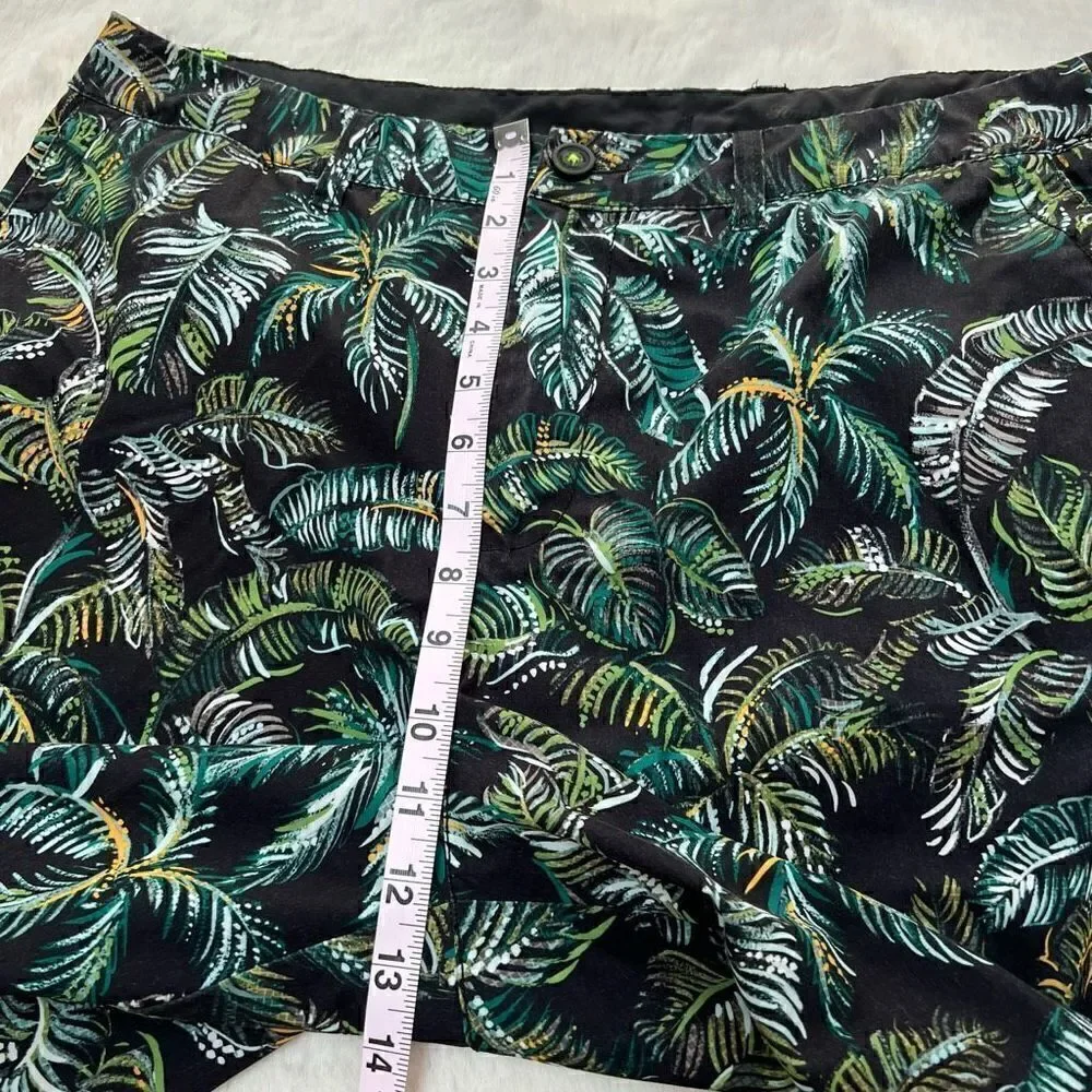 Tommy Bahama Swim Trunks Island Active Palm Tree Tropical Print Men’s size XL
